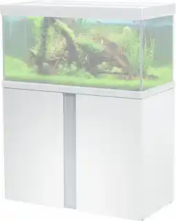 Pets Place Akvastabil Fusion Kast 100 - Aquariummeubel - 100x50x75 cm Wit aanbieding