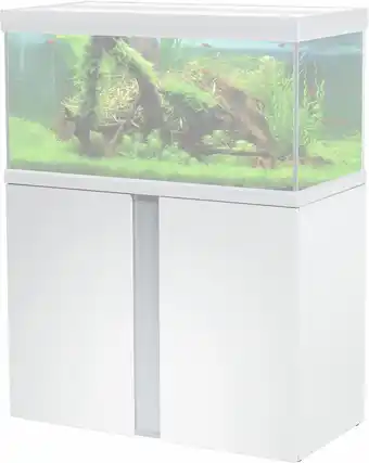 Pets Place Akvastabil Fusion Kast 100 - Aquariummeubel - 100x50x75 cm Wit aanbieding