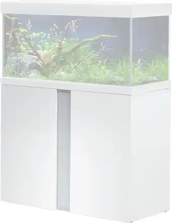 Pets Place Akvastabil Fusion Kast 80 - Aquariummeubel - 80x40x69 cm Wit aanbieding