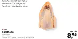 HANOS Savel Parelhoen aanbieding