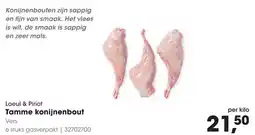 HANOS Tamme konijnenbout aanbieding