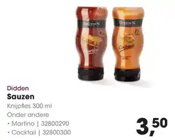 HANOS Sauzen aanbieding