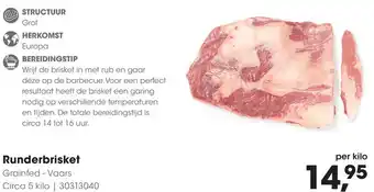 HANOS Runderbrisket aanbieding