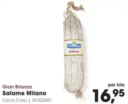 HANOS Salame Milano aanbieding