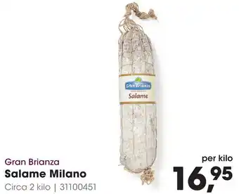 HANOS Salame Milano aanbieding