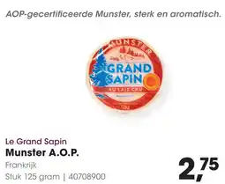 HANOS Munster A.O.P. aanbieding
