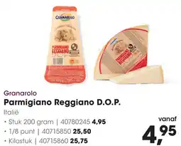 HANOS Parmigiano Reggiano D.O.P. aanbieding
