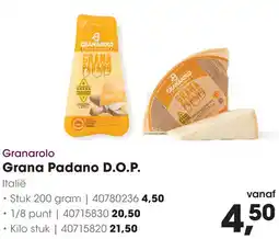 HANOS Grana Padano D.O.P. aanbieding
