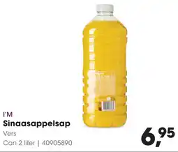 HANOS Sinaasappelsap aanbieding