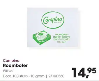 HANOS Campina Roomboter aanbieding