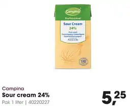HANOS Sour Cream 24% aanbieding