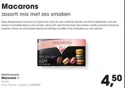 HANOS Macarons aanbieding