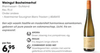 HANOS Weingut Boxheimerhof aanbieding