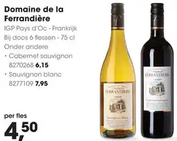 HANOS Domaine de la Ferrandière aanbieding