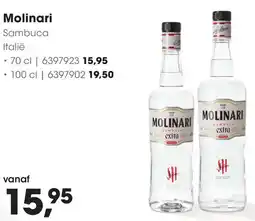 HANOS Molinari aanbieding