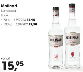 HANOS Molinari aanbieding