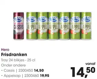 HANOS Hero Frisdranken aanbieding