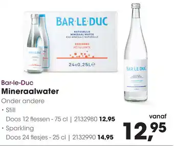 HANOS Bar-le-Duc Mineraalwater aanbieding