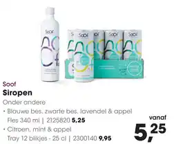 HANOS Soof Siropen aanbieding