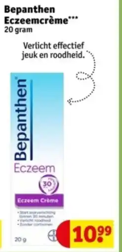 Kruidvat Bepanthen Eczeemcrème aanbieding