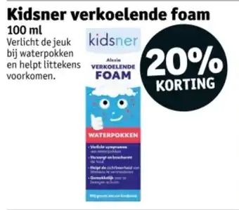 Kruidvat Kidsner Verkoelende Foam aanbieding