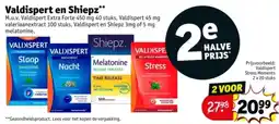 Kruidvat Valdispert en Shiepz aanbieding