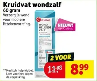 Kruidvat Kruidvat wondzalf aanbieding