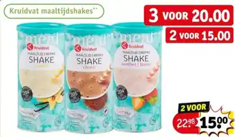 Kruidvat Kruidvat Maaltijd Repas Shake aanbieding