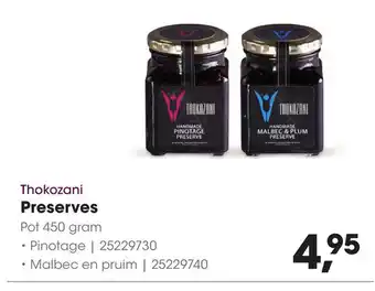 HANOS Thokozani Preserves aanbieding