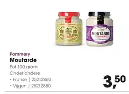 HANOS Pommery Moutarde aanbieding