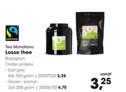 HANOS Tea Mondiano Losse thee aanbieding