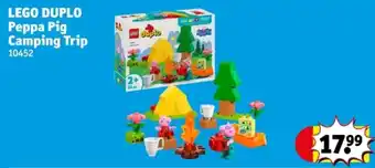 Kruidvat Lego Duplo Peppa Pig Camping Trip aanbieding