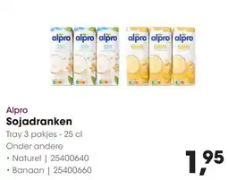 HANOS Alpro Sojadranken aanbieding