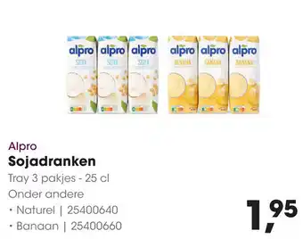 HANOS Alpro Sojadranken aanbieding