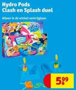 Kruidvat Hydro Pods Clash en Splash duel aanbieding