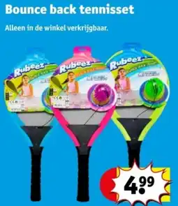 Kruidvat Bounce back tennisset aanbieding