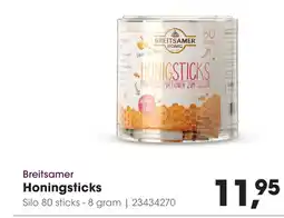HANOS Breitsamer Honingsticks aanbieding