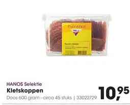 HANOS HANOS Selektie Kletskoppen aanbieding