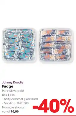 HANOS Johnny Doodle Fudge aanbieding