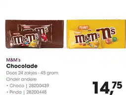 HANOS M&M's Chocolade aanbieding