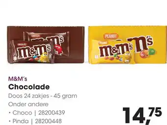 HANOS M&M's Chocolade aanbieding