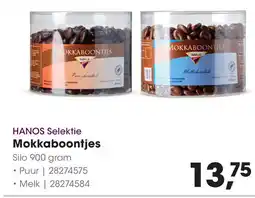 HANOS HANOS Selektie Mokkaboontjes aanbieding