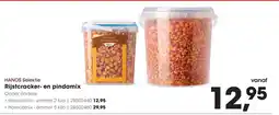 HANOS Rijstcracker en pindamix aanbieding