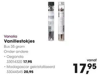 HANOS Vanolia Vanillestokjes aanbieding