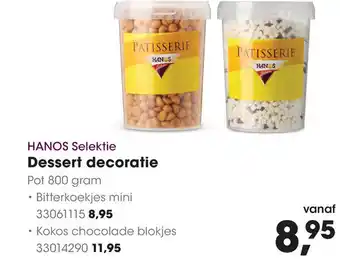 HANOS Dessert decoratie aanbieding