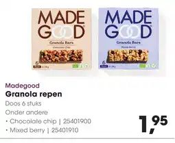 HANOS Granola repen aanbieding
