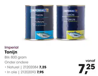 HANOS Imperial Tonijn aanbieding