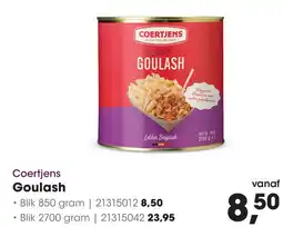 HANOS Coertjens Goulash aanbieding