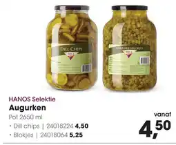 HANOS HANOS Selektie Augurken aanbieding