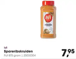 HANOS Isfi Spareribskruiden aanbieding